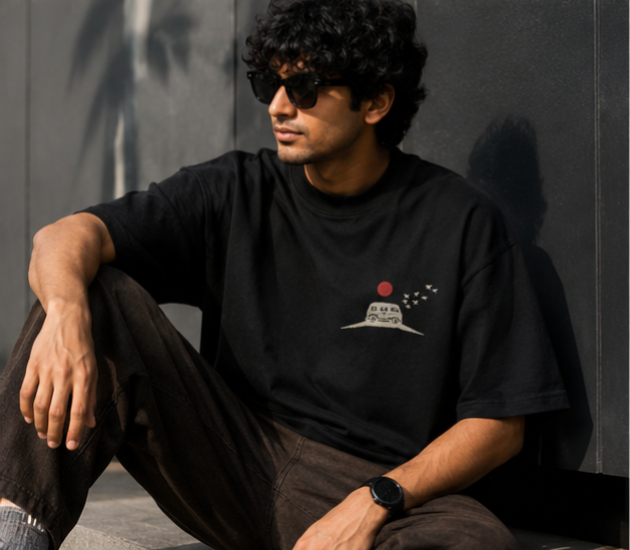 Unisex Oversized: Peace in silence
